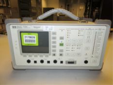 Hewlett Packard 37701B T1/Datacom Tester. T1/Datacom Tester, opt: 8ZE, 95-240v. SN# 3630U01078.