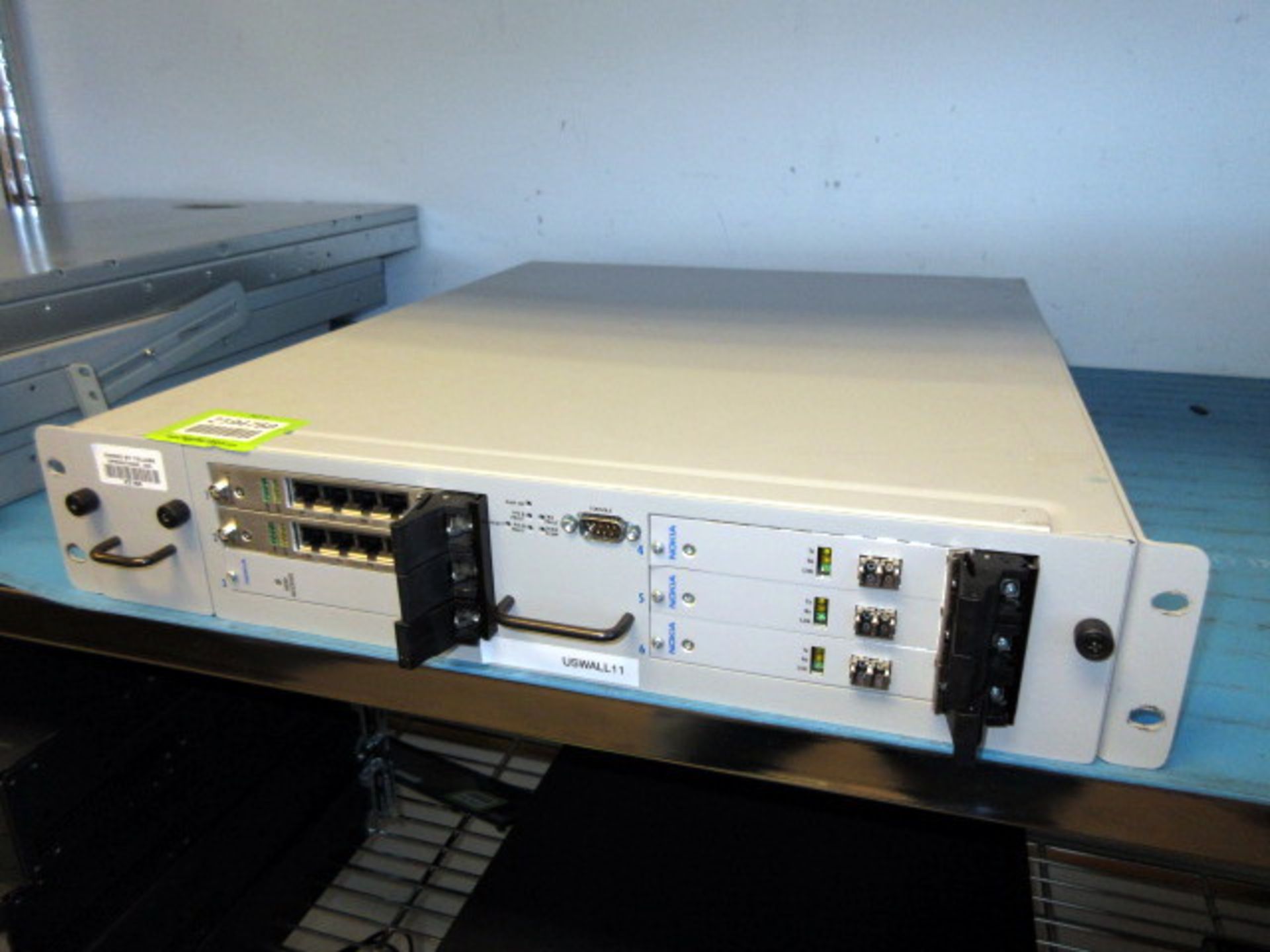 Nokia IP2650 Router/Firewall. Integrated Router/Firewall, 100-240vac, 50/60Hz. SN# 8A002125259. HIT# - Image 3 of 3