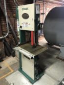 Grizzly G0640X Vertical Band Saw. Extreme Series, 17" metal/wood bandsaw with inverter motor. Main