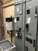 Allen-Bradley CenterLine 2100 PowerFlex 700 VFD Motor Control Center. Electrical Control Room. Asset