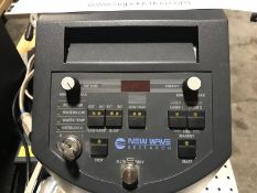 New Wave Research Solo III-15HZPIV Laser System, 240V (2009). SN# 16573. Warehouse. Asset Located at
