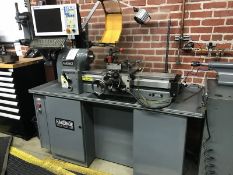 Hardinge TFB-H Super Precision Toolroom Lathe. Swing over bed 11", distance between centers 18",