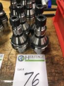 Haimer Lot of five (5) Power Collet Chucks . Main Bay. Asset Located at 914 Heinz Ave., Berkeley, CA