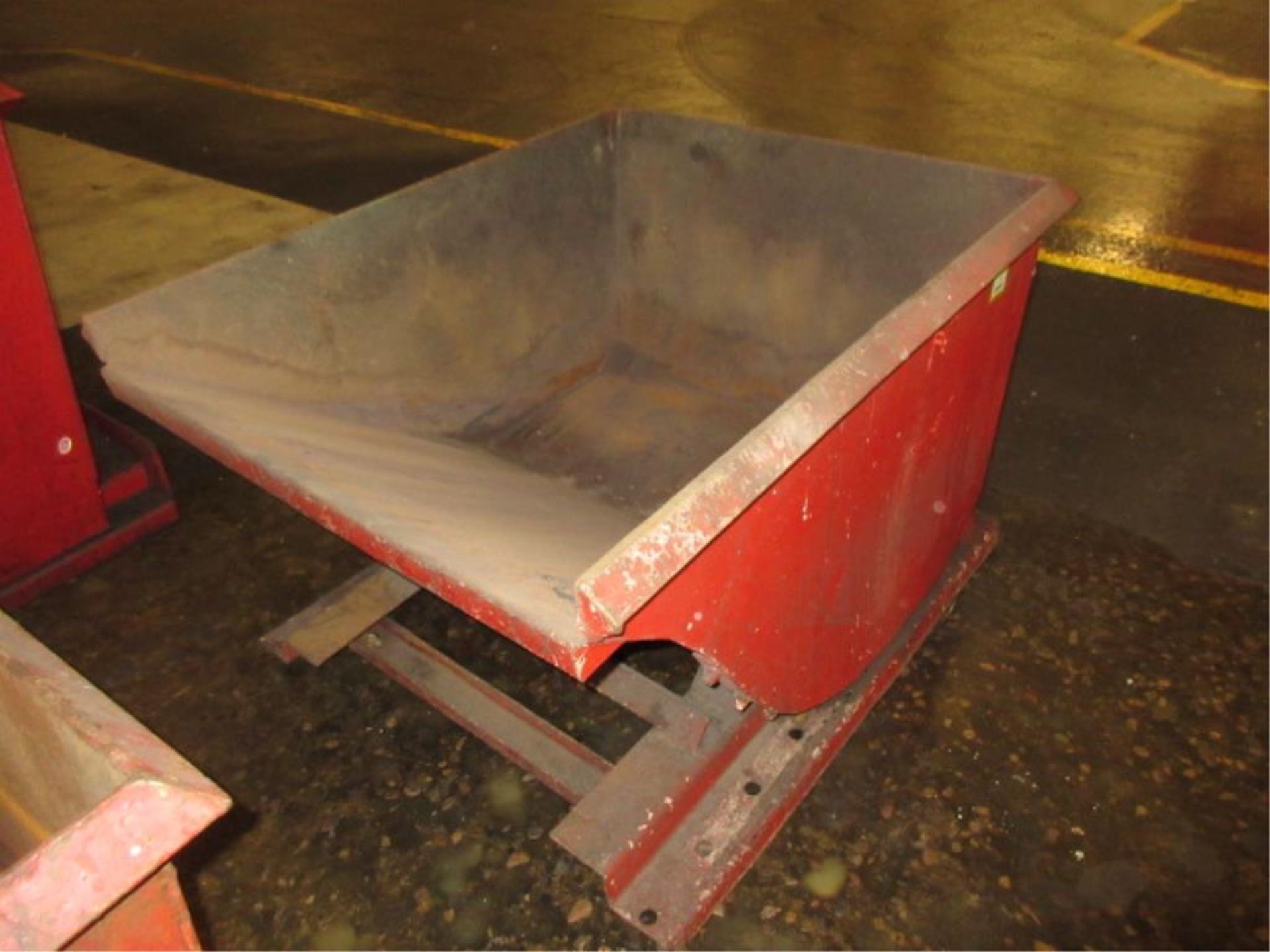 Self Dumping Hopper. Self Dumping Hopper, 36"w x 24"d. HIT# 2179847. Loc: main floor. Asset - Image 2 of 2