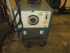 Welder. Miller Idealarc 250 AC-DC Arc Welder, on casters. SN# HK263756. HIT# 2179087. Loc: main