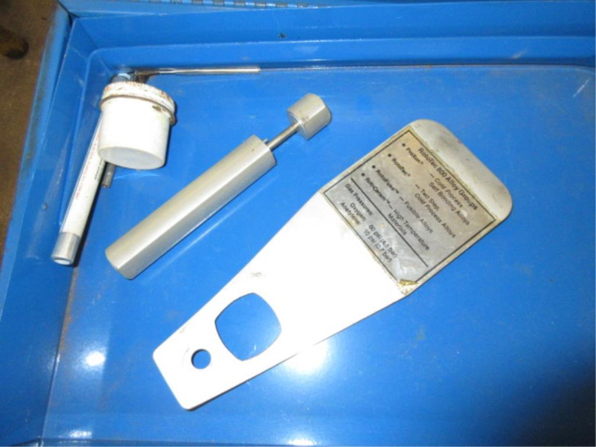 Spray Weld Kit. RotoTec 80 Eutectic & Castolin Spray Weld Kit. HIT# 2179033. Loc: main floor. - Image 3 of 4