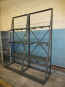 Bar Rack. Gillis-Jarke/SBG Vertical Bar Rack, 3000lb capacity. HIT# 2179047. Loc: main floor.