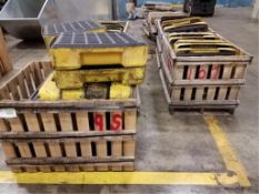 Containment Pallets. Lot of (26) Single Drum Containment Pallets, in five crates. HIT# 2179904. Loc: