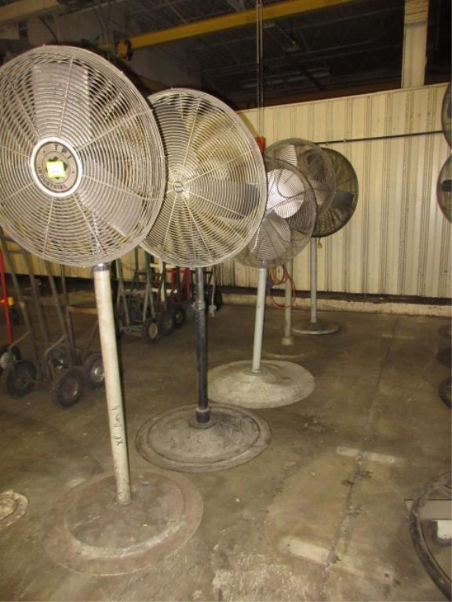 Pedestal Fans. Lot of (5) Pedestal Fans. HIT# 2179062. Loc: main floor. Asset Located at 430 West - Image 2 of 2