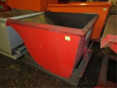 Self Dumping Hopper. Self Dumping Hopper, 36"w x 24"d. HIT# 2179848. Loc: main floor. Asset