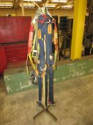 Shop Equipment. Lot of (3) Safety Straps with tree. HIT# 2179093. Loc: main floor. Asset Located