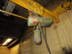 Chain Hoist. CM Loadstar 1-Ton Electric Chain Hoist, hoist only, bridge & rail not included. HIT#