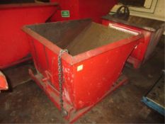 Self Dumping Hopper. Self Dumping Hopper, 36"w x 24"d. HIT# 2179845. Loc: main floor. Asset