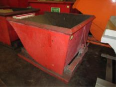 Self Dumping Hopper. Self Dumping Hopper, 36"w x 24"d. HIT# 2179850. Loc: main floor. Asset