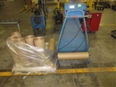 Packaging System. Ranpak JR1SU RadPack Jr. Cushioning System, on casters, includes seven rolls of