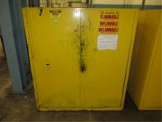 Flammable Cabinet. Justrite 25760 Flammable Liquid Drum Storage Cabinet, two 55-gallon drum