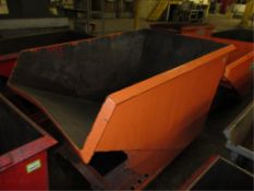 Self Dumping Hopper. Self Dumping Hopper, 41"w x 39"d. HIT# 2179838. Loc: main floor. Asset