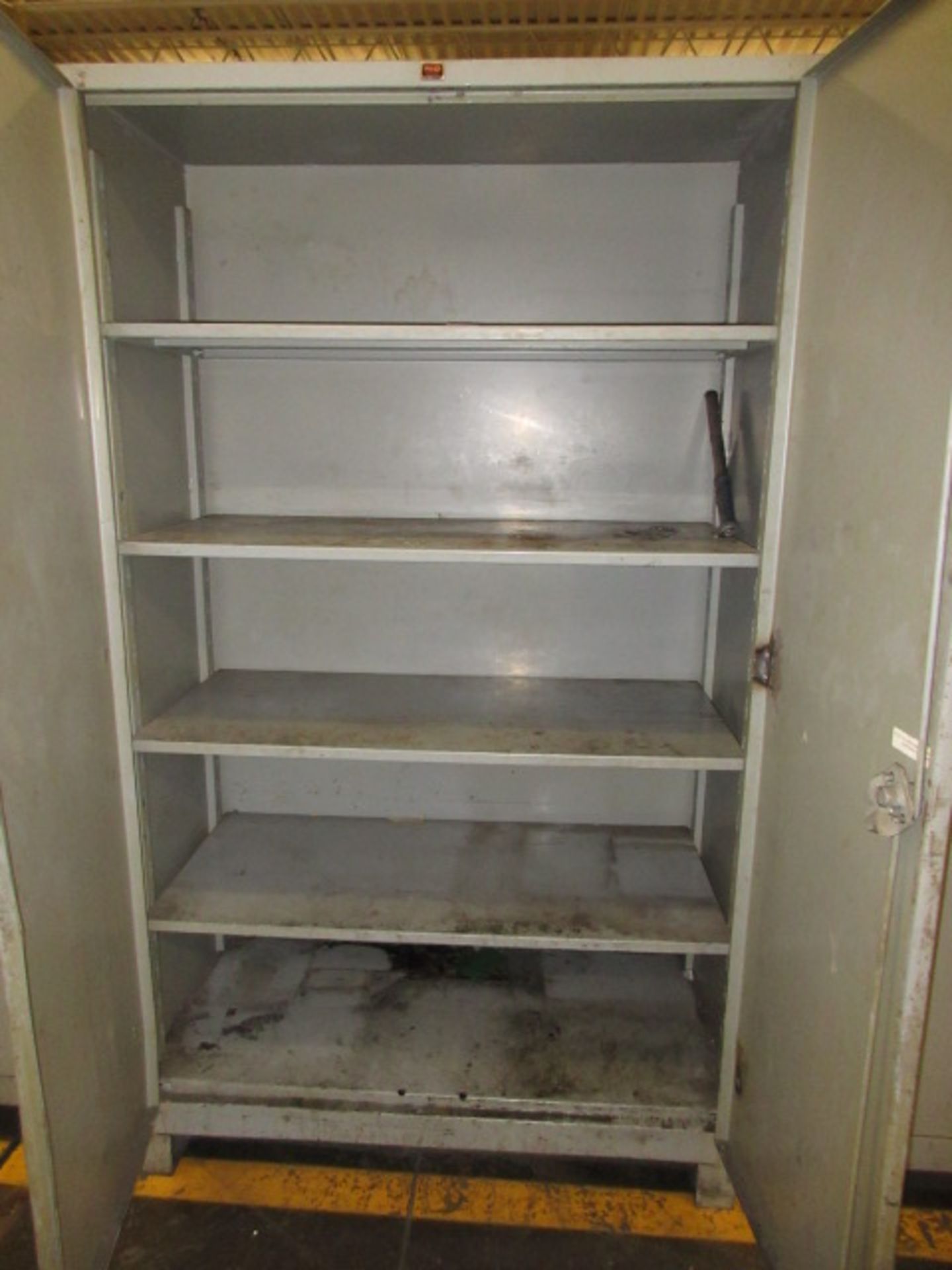 Storage Cabinet. Lyon Heavy Duty Storage Cabinet, 48 x 24 x 82h. HIT# 2179038. Loc: main floor. - Image 2 of 2