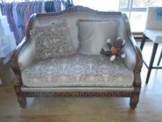 Approx. 4' Love Seat. HIT# 2174428. Back Production 2nd Floor. Asset Located at 2901 Salinas Hwy.,