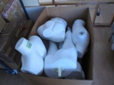 Lot: Qty (3) Mannequins (No Arms). HIT# 2174437. Back Production 2nd Floor. Asset Located at 2901