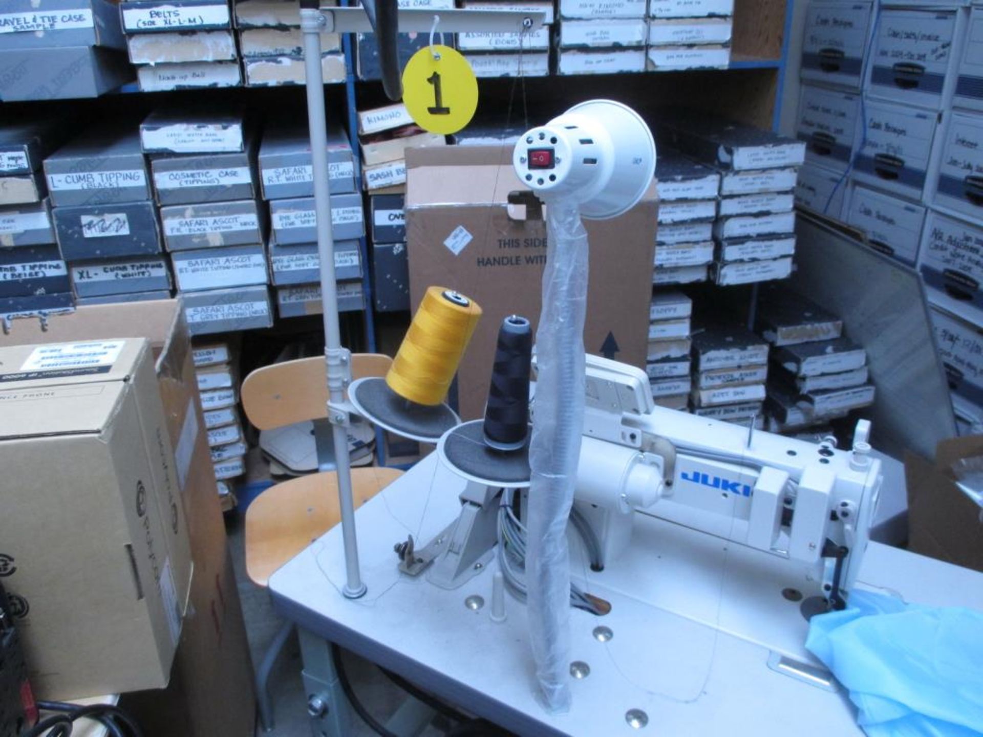 Computerized Sewing Machine. Juki DDL-8700-7 Industrial Straight Stitch Sewing Machine Mfg# - Image 10 of 10