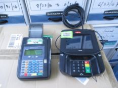 Lot: Qty (2) POS Credit Card Machines including (1) Ingenico ISC 350, (1) Hypercon T7Plus. HIT#