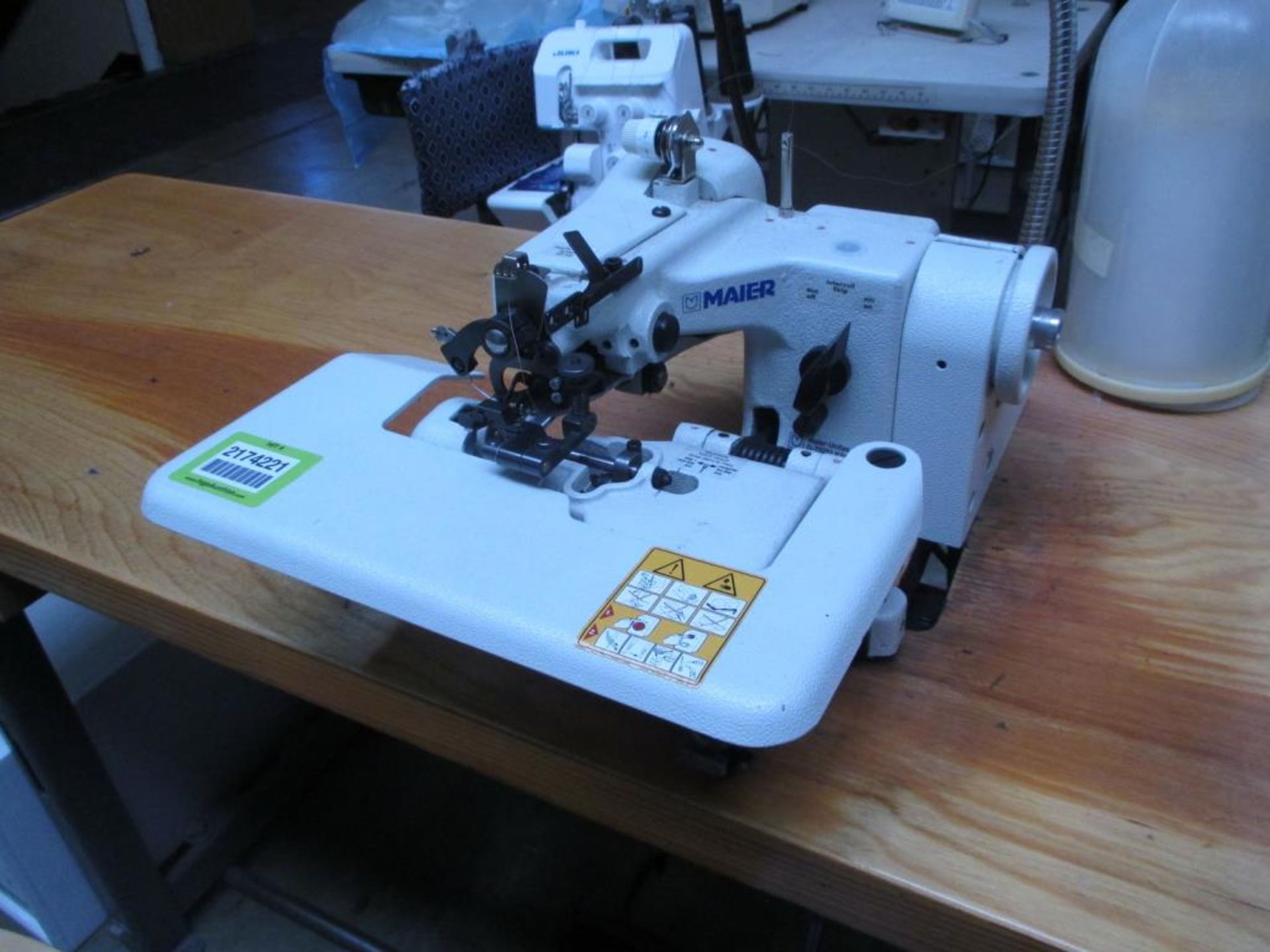 Universal Blind Stitch Machine. Maier 251 Universal Blind Stitch Machine with Prizzi Clutch Motor - Image 3 of 7