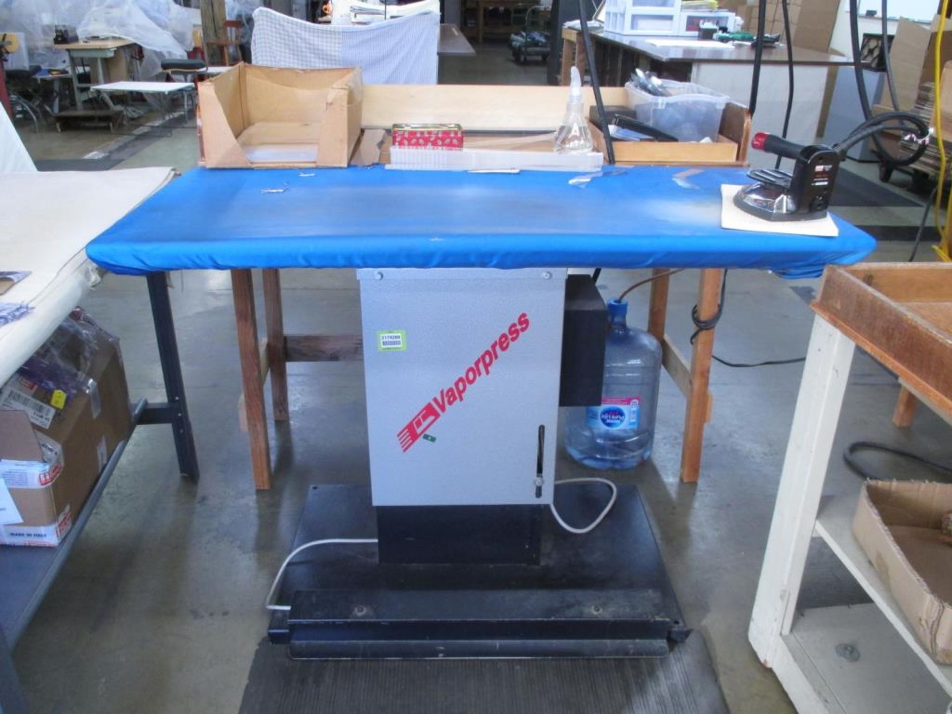 Iron Press Board. Vaporpress 522000002 Iron Press Board with Pacific Steam model PSE-5E Iron. SN#