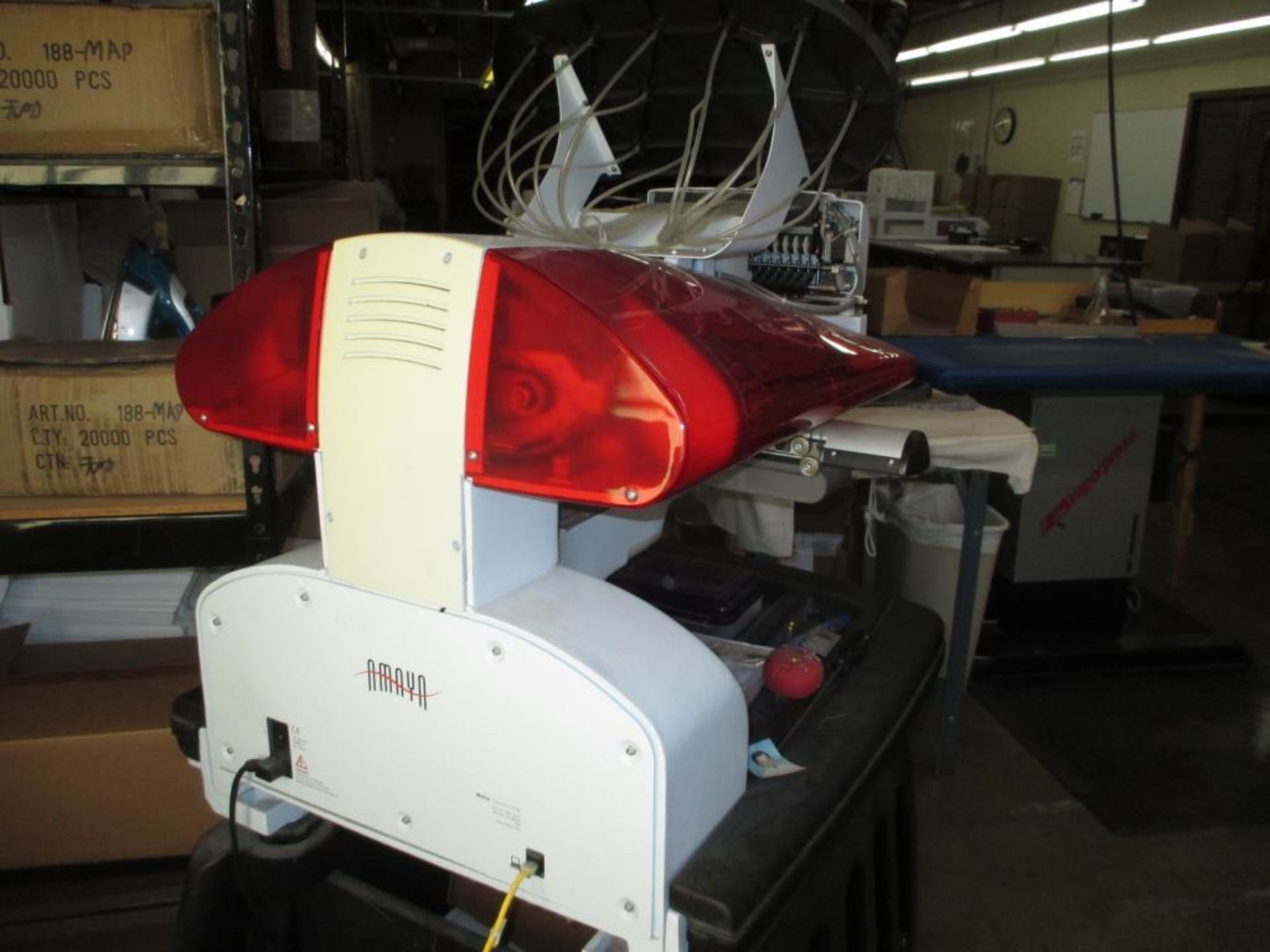 Commercial Embroidery Machine. Melco Amaya Single Head 16 Needle Professional Embroidery Machine. - Image 5 of 7