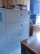 Lateral File Cabinet, 4 Drawer. HIT# 2174450. Front Office. Asset Located at 2901 Salinas Hwy.,