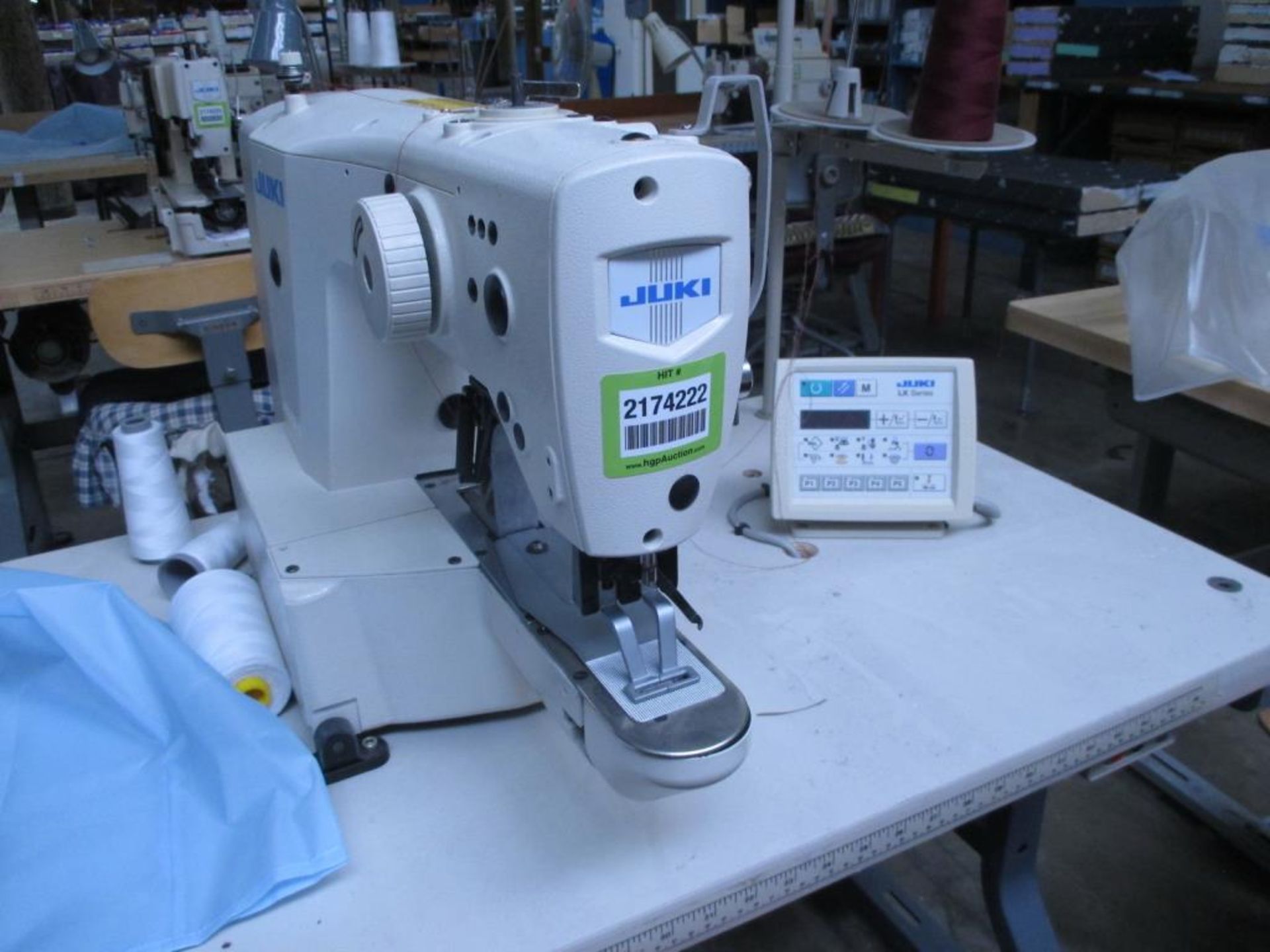 Bar Tacking Sewing Machine. Juki LK-1900A-HS Computer-controlled, High-speed, Bartacking Sewing - Image 2 of 8