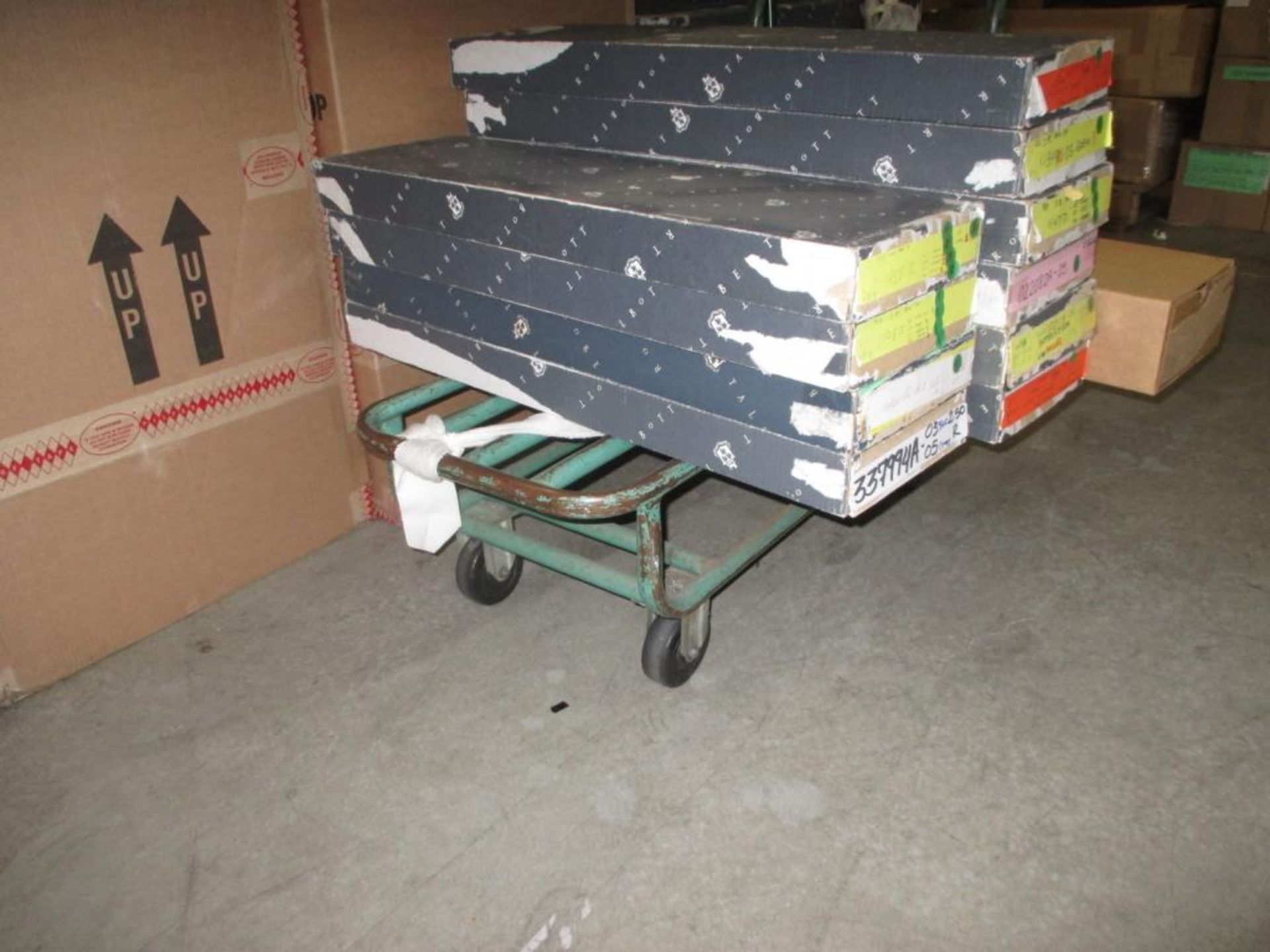 Metal Push Carts . Lot: Qty (2) Metal Push Carts. Warehouse. Asset Located at 2901 Salinas Hwy., - Image 2 of 2