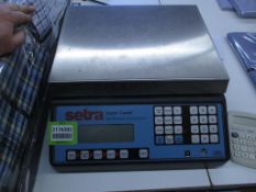 Setra SuperCount Counting Scale, 50000 G. HIT# 2174393. Back Production Line. Asset Located at
