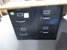 Hon Lot: Qty (5) Vertical File Cabinets. HIT# 2174447. Front Office. Asset Located at 2901 Salinas