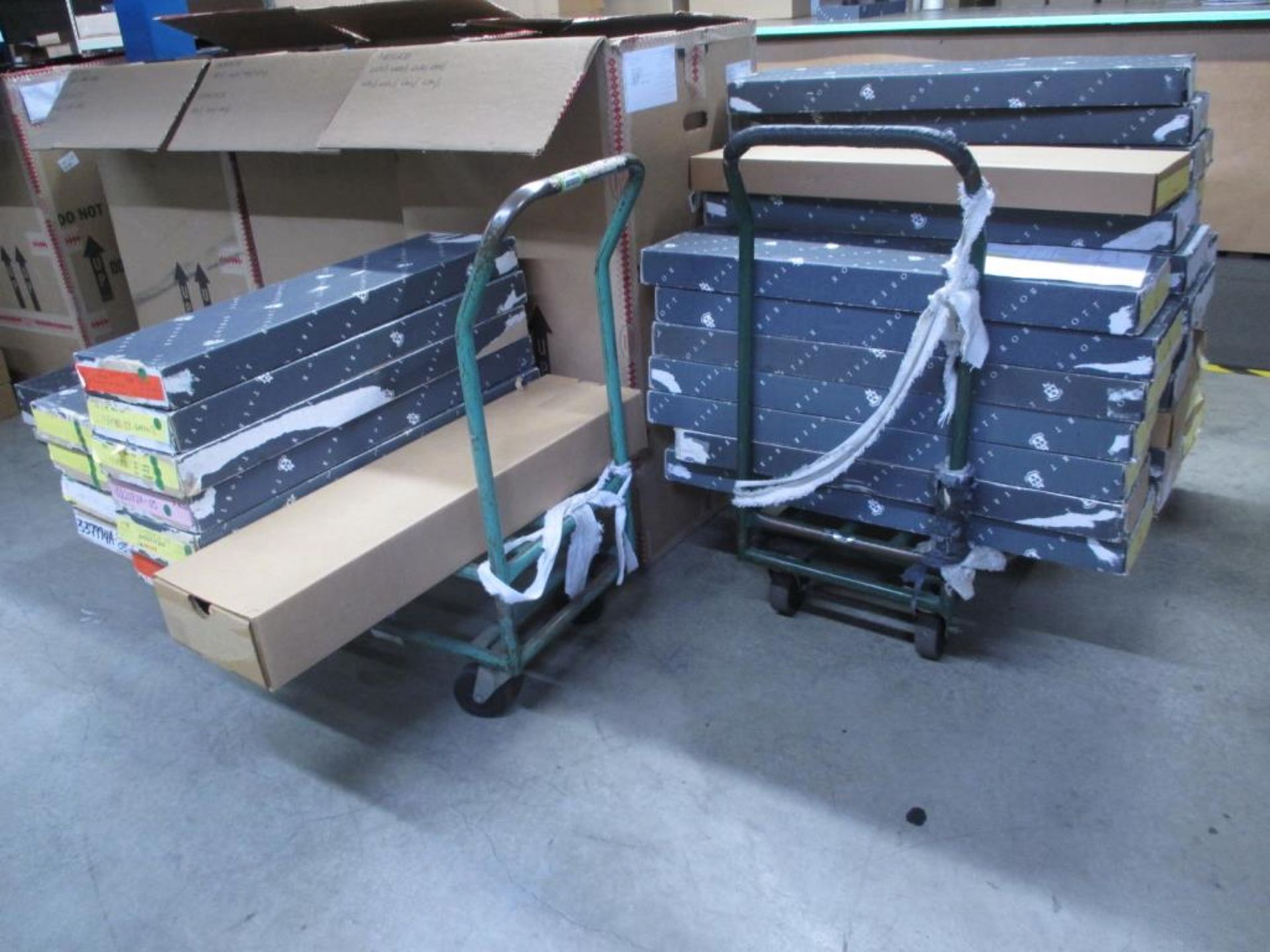 Metal Push Carts . Lot: Qty (2) Metal Push Carts. Warehouse. Asset Located at 2901 Salinas Hwy.,