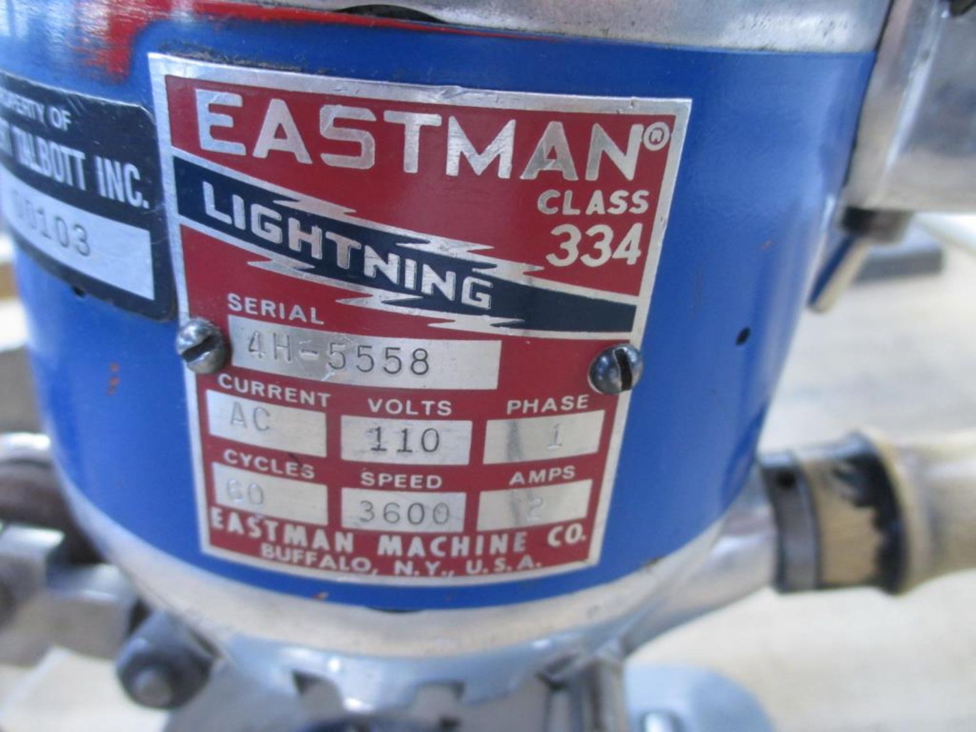 Circular Knife 4". Eastman Lightning Class 334 Circular Knife 4". HIT# 2174278. Back Production - Image 3 of 3
