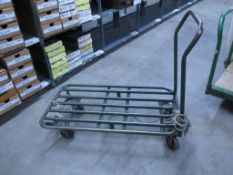 Metal Push Cart . Metal Push Carts. Warehouse. Asset Located at 2901 Salinas Hwy., Monterey, CA