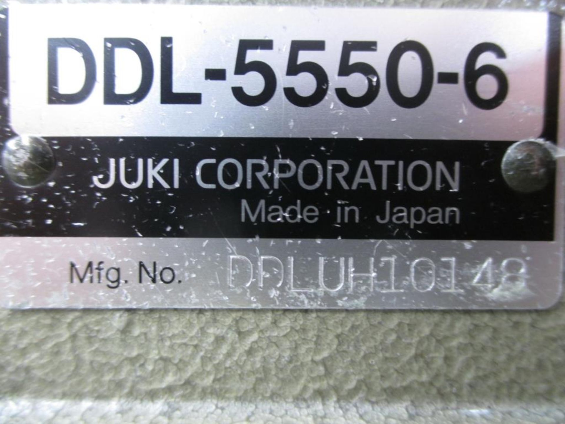 Lockstitch Reverse Industrial Sewing Machine. Juki DDL-5550-6 1-needle Lock Stitch Reverse - Image 3 of 7