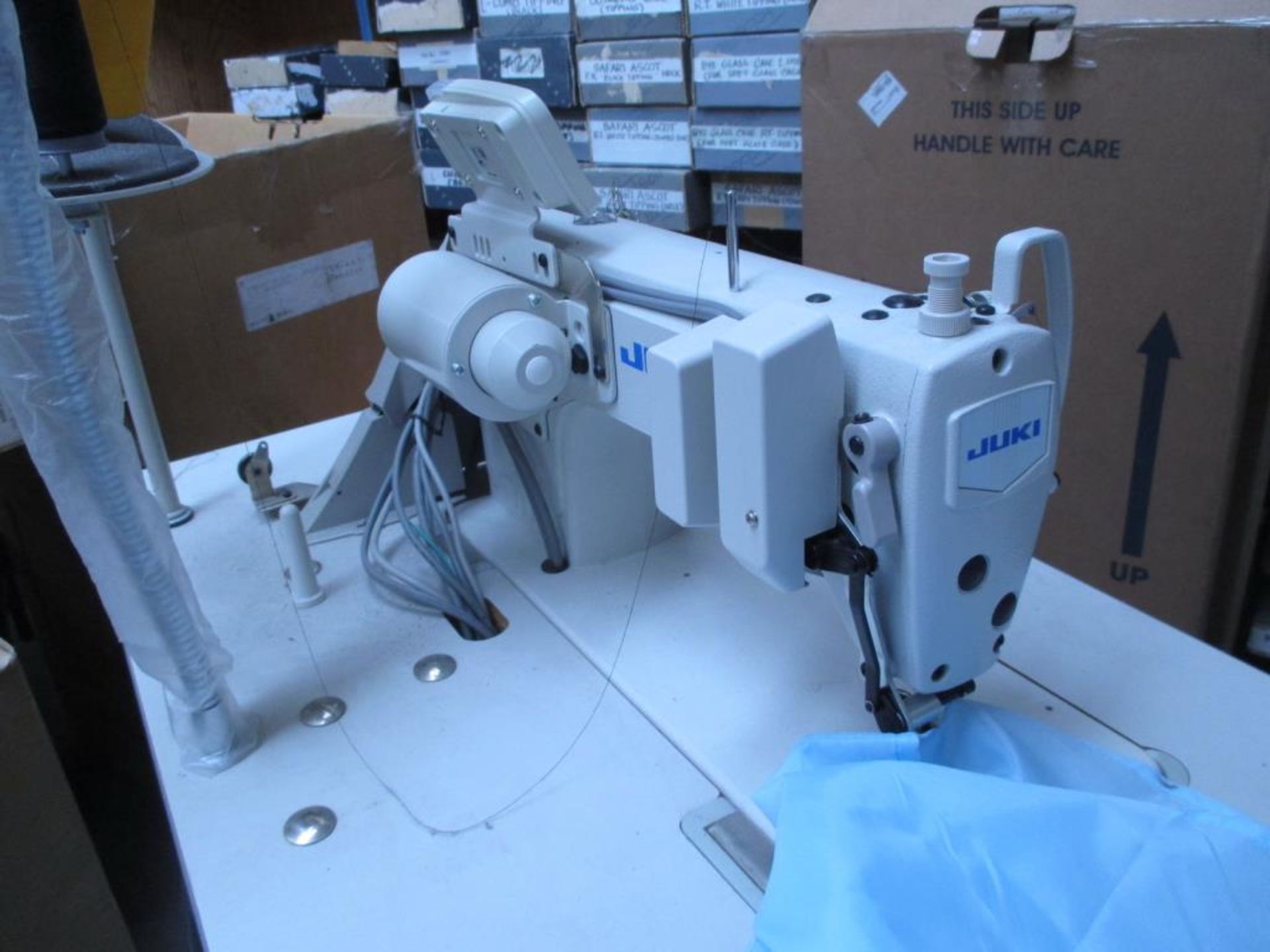 Computerized Sewing Machine. Juki DDL-8700-7 Industrial Straight Stitch Sewing Machine Mfg# - Image 4 of 10