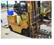 Allis Chalmers ACE 40A Electric Forklift, 4000lb Capacity. SN# DKA 75160. Asset# 107044. Asset