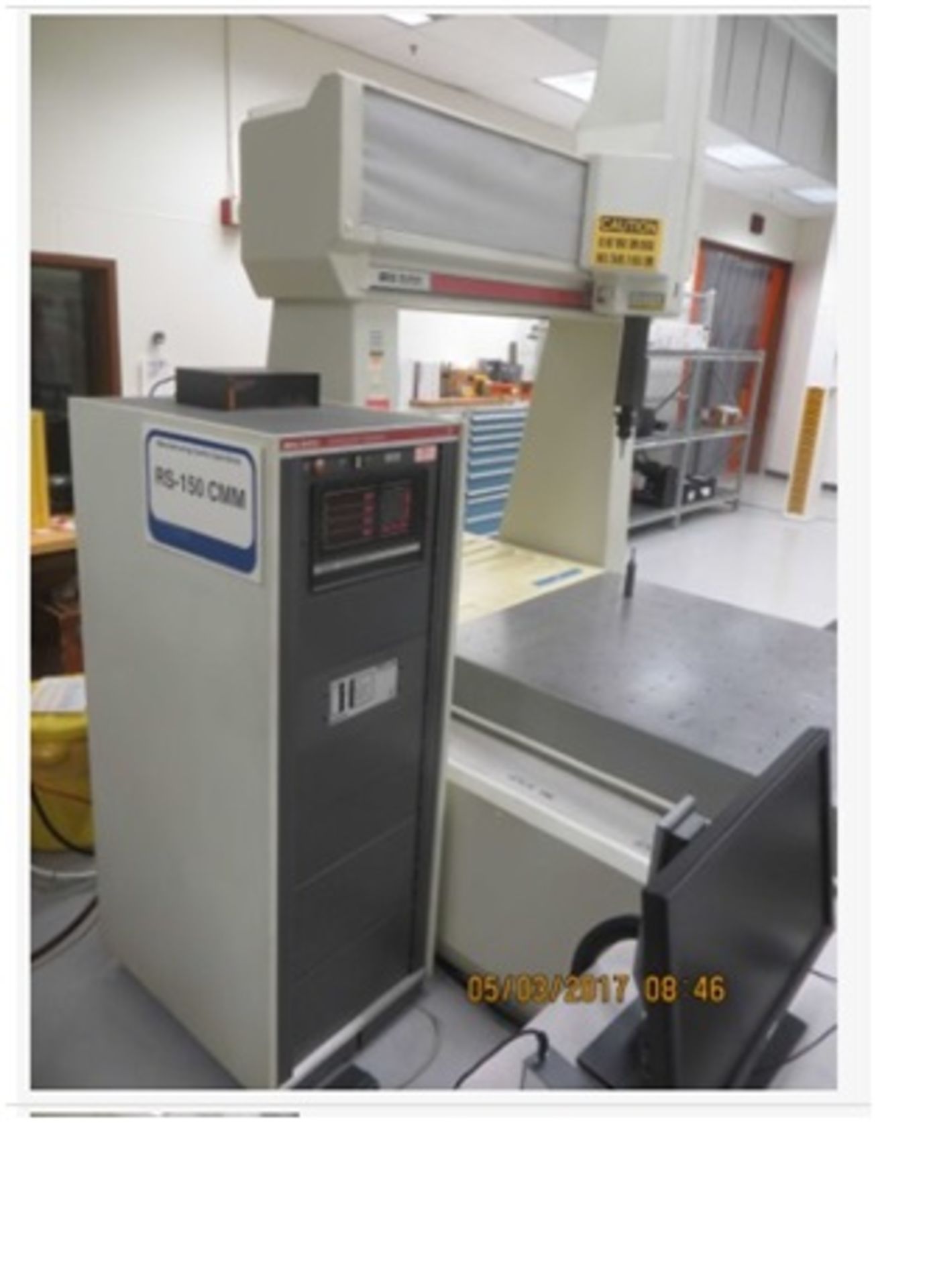 Sheffield Measurement Division RS-150 Coordinate Measuring Machine, Yr 1987. SN# A-0075. Asset#