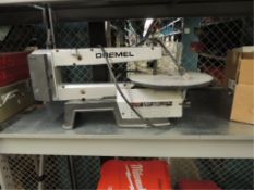 Dremel 1671 Saw; 16" scroll saw tilt table, high/low speed, 120v. HIT# 2192448. Loc: 901 cage. Asset