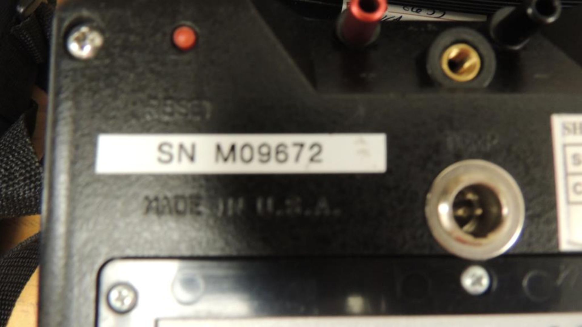 Shortridge ADM-8690C Meter; Lot: (3) electronic micrometer, airdata multimeter. HIT# 2226555. Loc: - Image 4 of 6