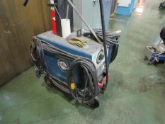 Miller Dialarc 250P-AC/DC AC/DC Arc Welder; 480v. on cart. Fire Extinguisher not included. SN# 1608.