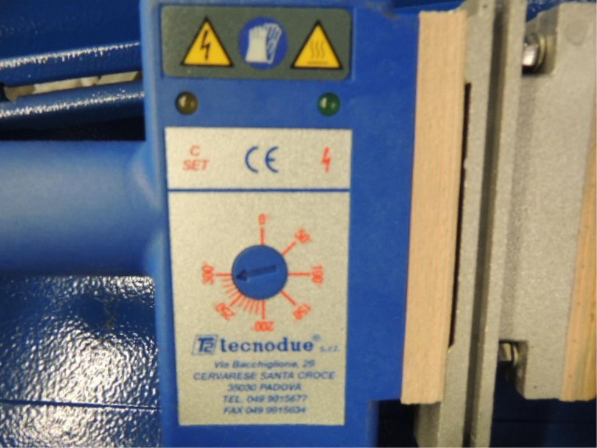 Tecnodue T2 PF 63 Welding; plastic pipe fusion welding kit. 110v 60-80hz. HIT# 2192477. Loc: 901 - Image 3 of 5