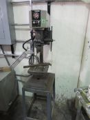 Delta Rockwell 11-100 Bench Top 11" Drill Press; on a Stand. SN# FL 6966. HIT# 2123652. Loc: 1013.
