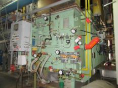 Babcock & Wilcox 201-3336 Boiler & Economiser; 2001 - Nat. Gas Boiler (#14-11388) 80,000 LB/HR,