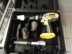 DeWalt DCD940 Drill; cordless 1/2" drill driver, NOTE NO BATTERY NO CHARGER. HIT# 2192481. Loc: