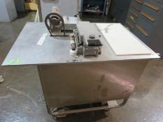 Habasit 79 & 81 Belt Jointers; with Stainless Steel cart. 115v. HIT# 2123686. Loc: 1013. Asset