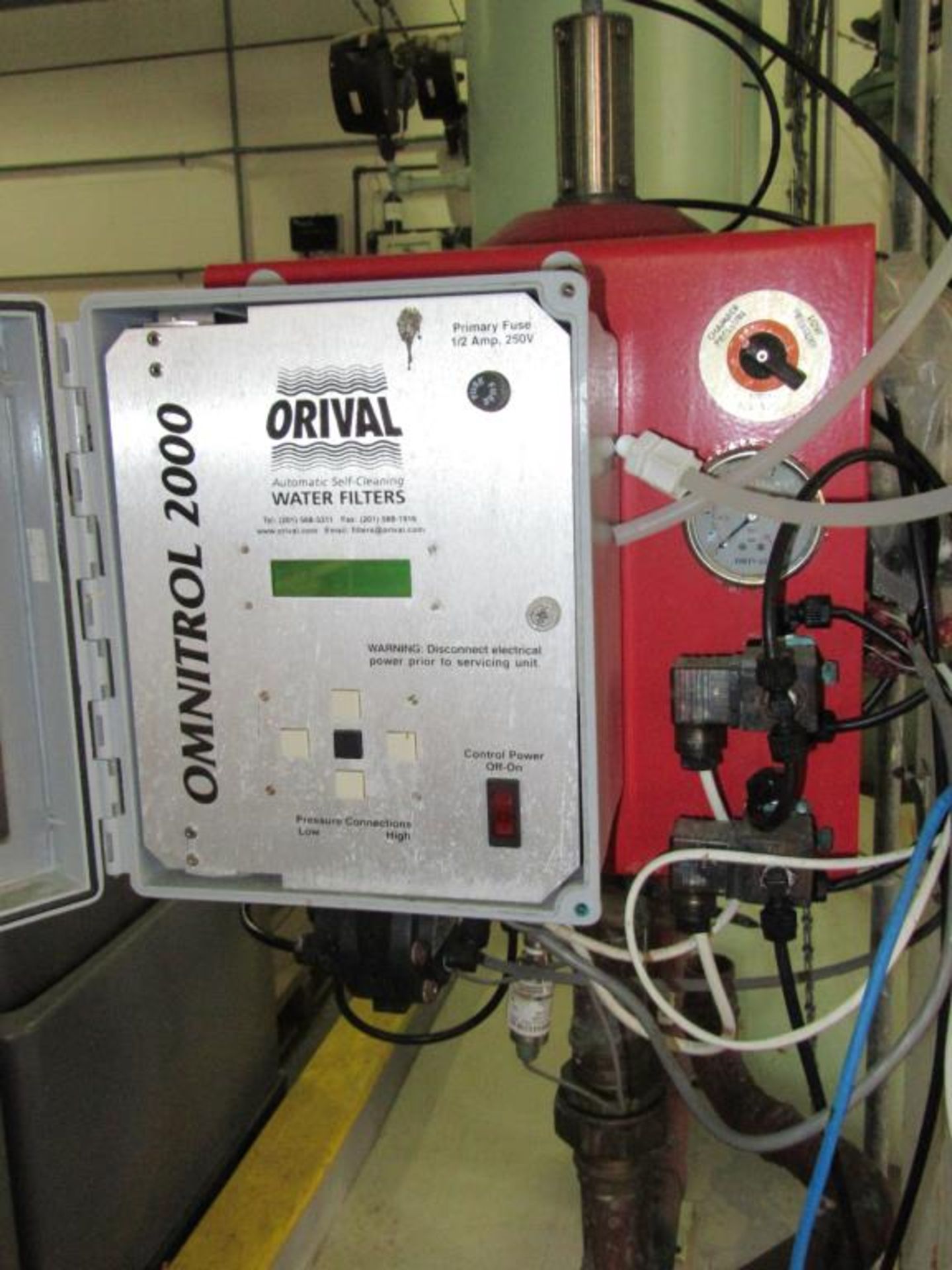 Orival Omnitrol 2000 Control Unit; Water Filter Control Unit. HIT# 2217637. Loc: Boiler Building. - Image 2 of 2